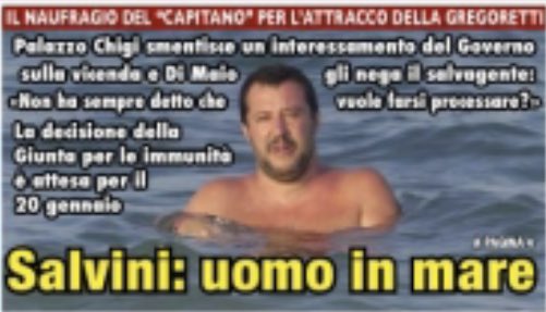 dukana2's tweet photo. Sarà processato ...e senza #salvagente! 👇#Salvini??? Fatti caricare su una petroliera #Eni (con #Descalzi #Gheller Marco #Rizzi😃) e andate lontano...lontano...lontano...Ops!! 🤭C’era un #iceberg...🤫🤫...non ho detto niente...😁 https://t.co/hYZ5qFwOKl