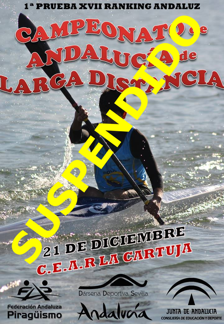 Fandpiraguismo's tweet photo. ⚠️ATENCIÓN: SUSPENDIDO el Cto. de Andalucía de Larga Distancia⚠️ 

Debido a las malas condiciones meteorológicas previstas para mañana la FAP ha decidido suspender la competición. A partir de ahora la FAP trabajará para intentar buscar una fecha alternativa para su celebración. https://t.co/tUgyeuVt89