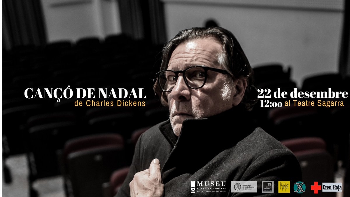 La companyia <a href="/lexcentrica/">L'Excèntrica</a> representa aquest diumenge 22 (12h) per cinquè any consecutiu l'obra Cançó de Nadal al Teatre Sagarra. L'entrada costa 6 € i si es porta una joguina nova, es podrà participar al Bingo Solidari després de la funció #santacoloma solidària també al #Nadal