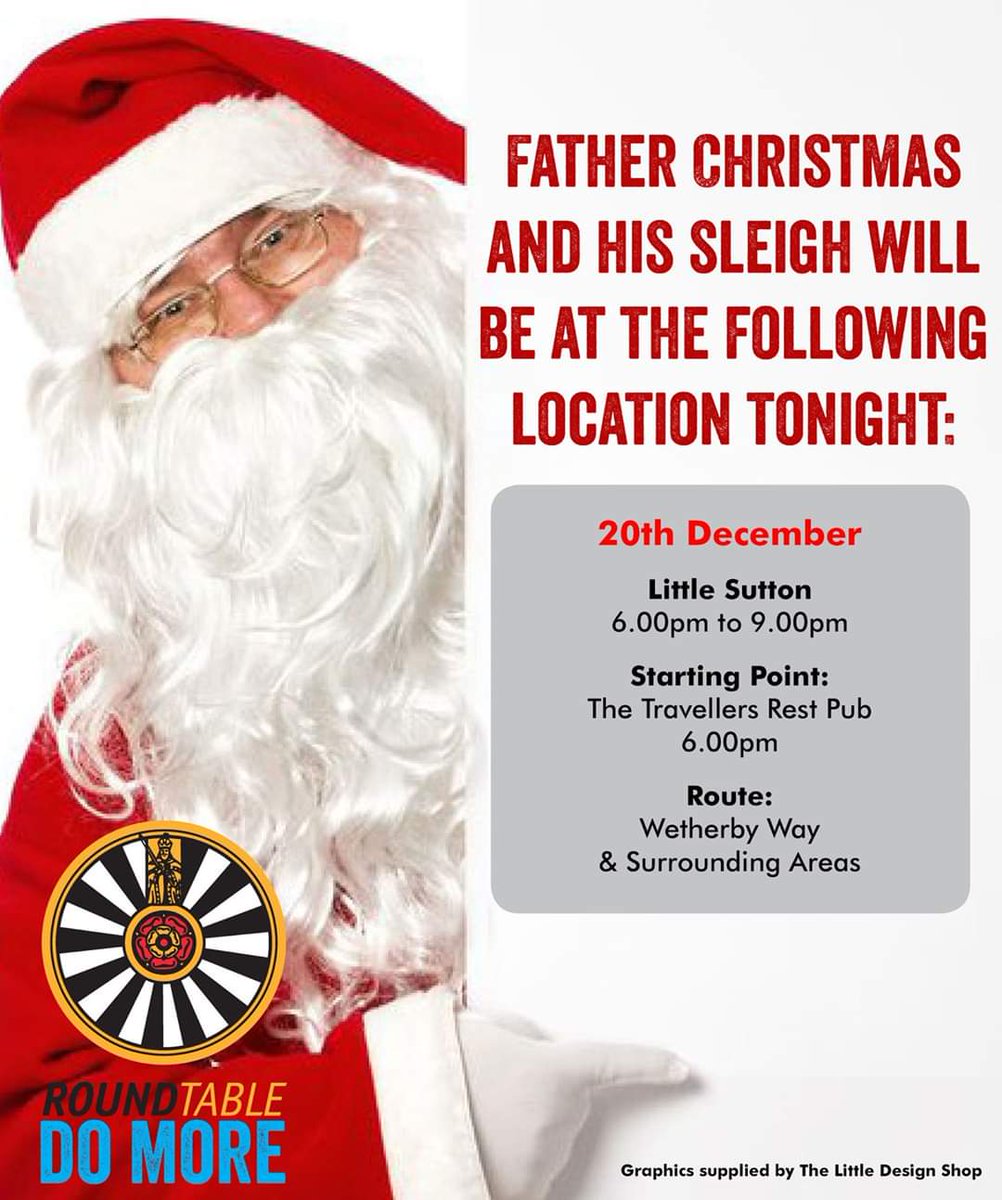 490Port's tweet image. What better way for the kids to start their Xmas break.
Come see the #santafloat and join In the fun.
All money raised is used for supporting local charities.
Come say hello and support your local #roundtable 
#supportingcommunities
#santaintheport