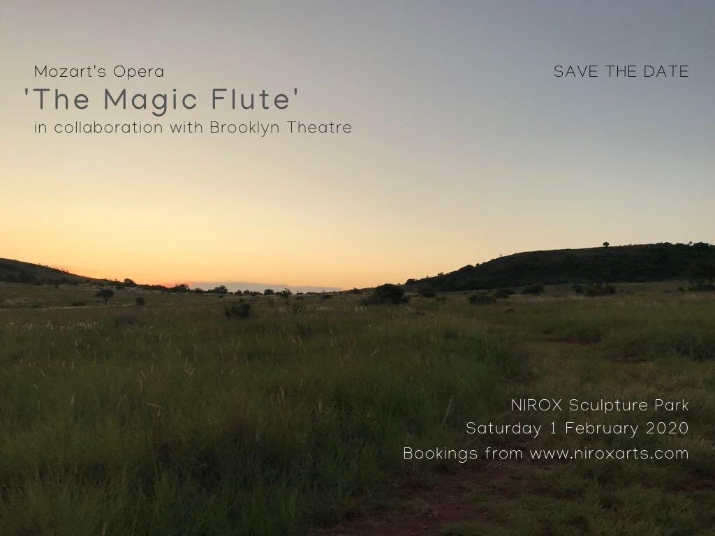 Nirox Foundation (@niroxfoundation) on Twitter photo Mozart’s Opera ‘The Magic Flute’ presented in the NIROX Sculpture Park Amphitheatre on Saturday 1 February.
Production courtesy of <a href="/BrooklynTheatre/">Brooklyn Theatre TV</a> #TheMagicFlute will be part of <a href="/JoInMozartFest/">JHBIntMozartFest</a> 2020.
Info from niroxarts.com Mozart’s Opera ‘The Magic Flute’ presented in the NIROX Sculpture Park Amphitheatre on Saturday 1 February.
Production courtesy of <a href="/BrooklynTheatre/">Brooklyn Theatre TV</a> #TheMagicFlute will be part of <a href="/JoInMozartFest/">JHBIntMozartFest</a> 2020.
Info from niroxarts.com