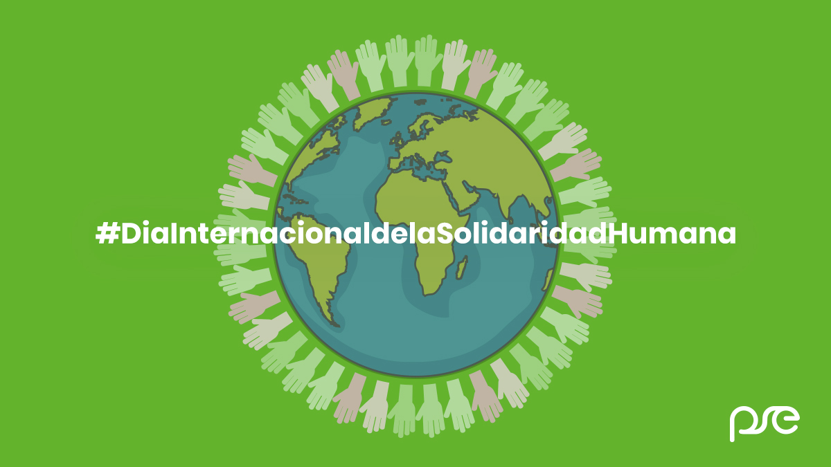 Hoy queremos participar en el #DiaInternacionaldelaSolidaridadHumanda recordando la necesidad de ser solidarios con el medioambiente contribuyendo a su cuidado diario🌿🌺. Conseguiremos así un planeta más sostenible y feliz🌍😄