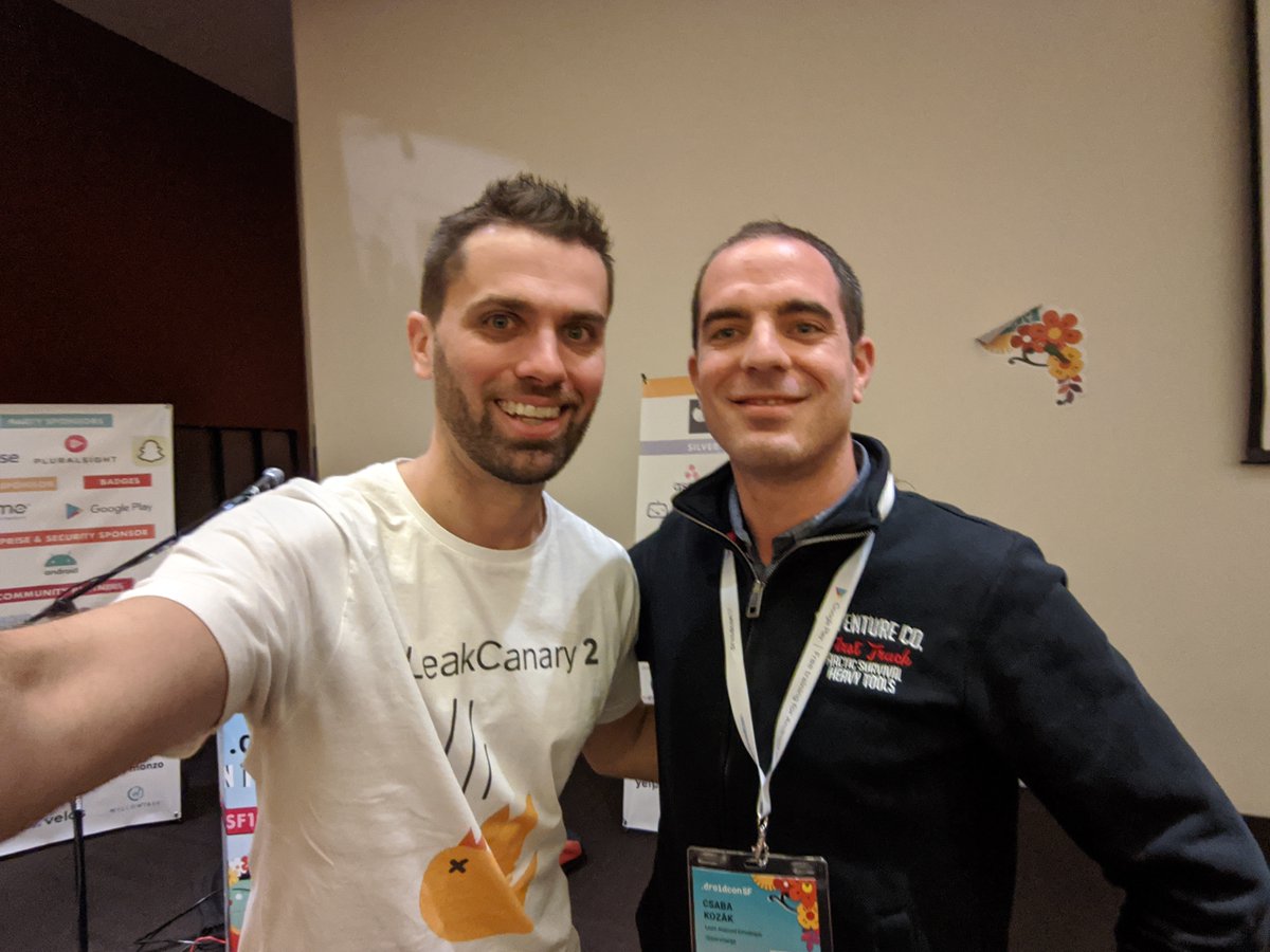 TeamSupercharge's tweet photo. Exactly 3 weeks ago our Lead Android Developer, @WonderCsabo was attending @droidconSF meeting with some of the most inspiring people. @hans_d @chethaase @Piwai https://t.co/qzYDwvj1VS