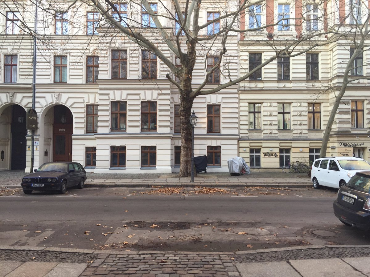 Freie Straßen und Parkplätze in Pankow