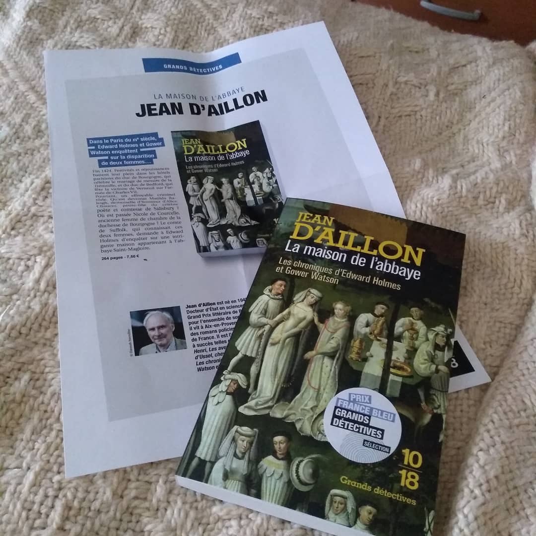 PlaceToBe_net's tweet photo. *Jenny* #receptionservicepresse La maison de l'abbaye de #jeandaillon aux @Editions1018. Il sort le 2 janvier 2020 🤩😍🤩😍 #histoiredefrance #holmesetwatson Preview https://t.co/rijSQ4wiZa https://t.co/owkhZAwb1U