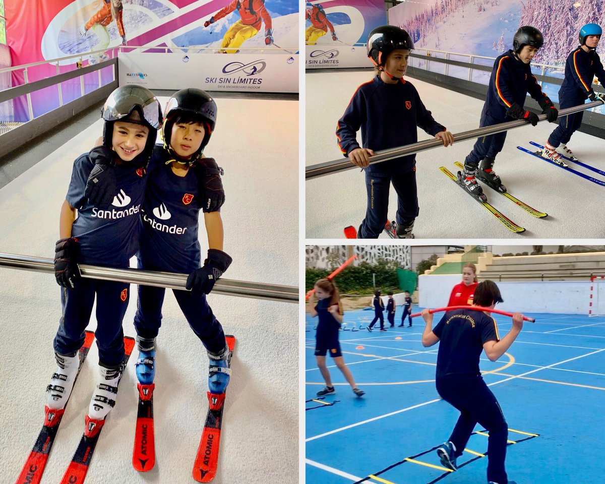 <a href="/Team_Runnymede/">Team Runnymede</a> Ski has been training hard to prepare for its 1st Ski Trip of the season to Sierra Nevada today. Our 1st session was held in a Ski simulator with <a href="/skisinlimites/">Ski sin límites</a> &amp; the 2nd <a href="/montaventura/">Montaventura Esqui</a> at school. The Team’s new kits have now arrived.  All set to hit the slopes!