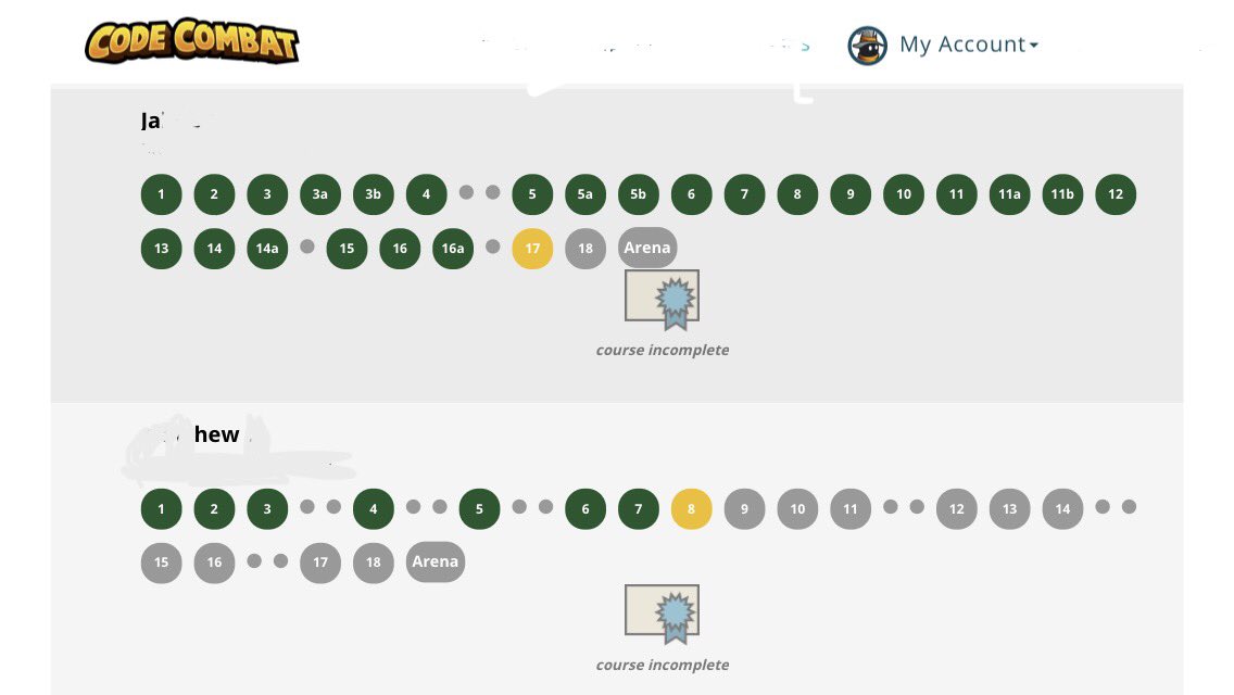 tonjatenn's tweet image. Loving that a week after our #HourofCode2019 the Gr3s @OLPHCS are zooming through their coding levels using a fun interactive @CodeCombat game. Great work, Learning Community!