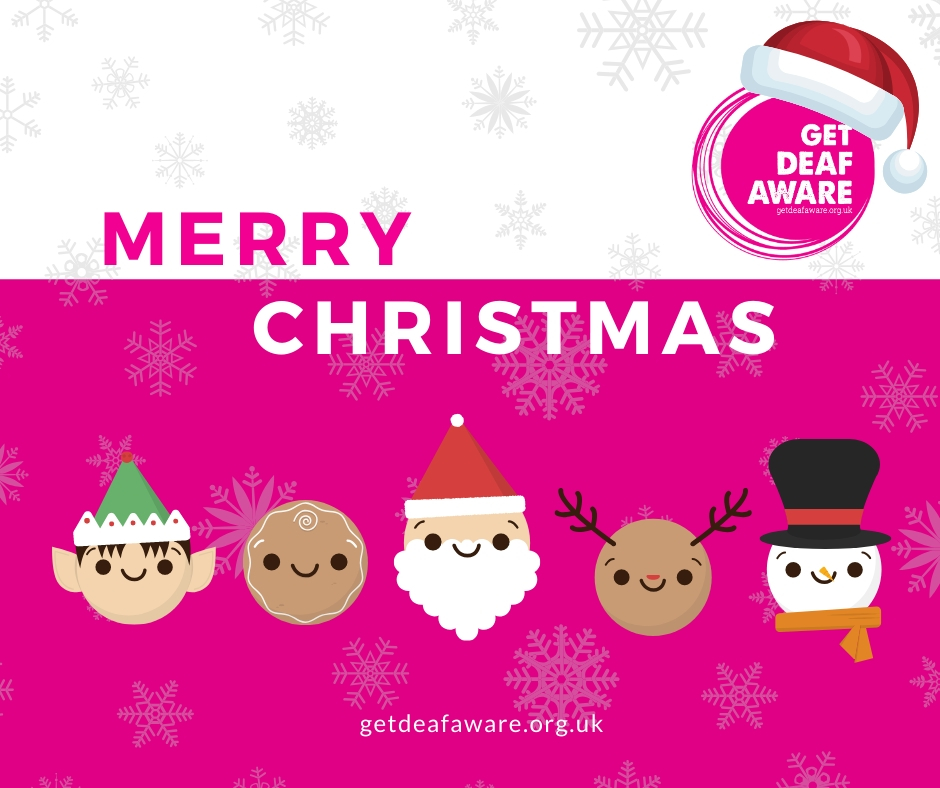 Merry Christmas from Get Deaf Aware! 

#DeafAwareness #MerryChristmas