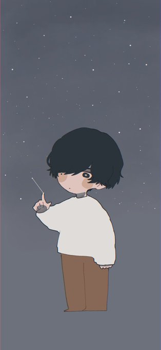 ホーム画面良いの無かったので描いた。 