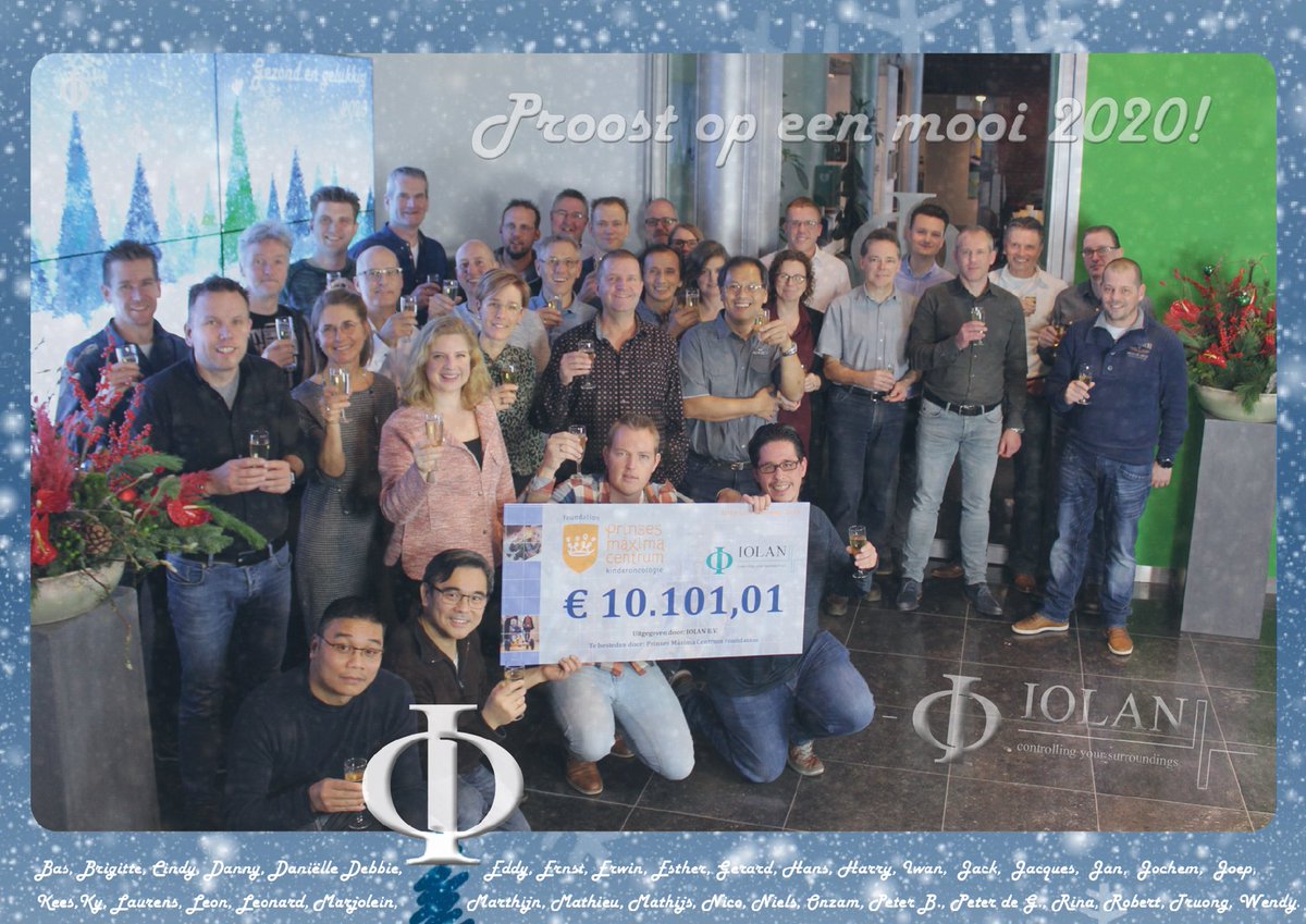 Alle IOLAN medewerkers wensen u fijne feestdagen en een succesvol 2020! Onze kerstgroet leest u op onze website: iolan.com/nl/nieuws/kers…