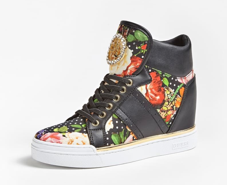 IZIVA on Twitter "SNEAKERS MONTANTES FREETA FLEURS GUESS pas cher prix