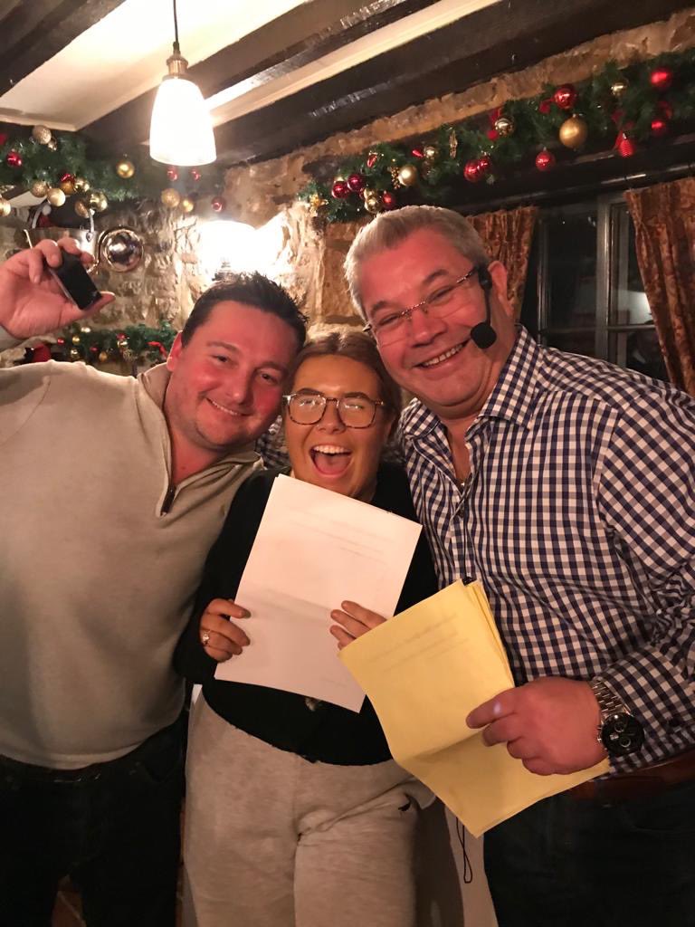 SunflowerFound's tweet photo. A massive thank you to everyone who came to our sloe gin evening at @ThewindmillInn1 which raised £415 for @CR_UK! We tried some lovely gins &amp; some unquestionable ones... nevertheless a lovely evening! #GinFestival #CancerResearch #Christmas https://t.co/rJZN1RCTUs