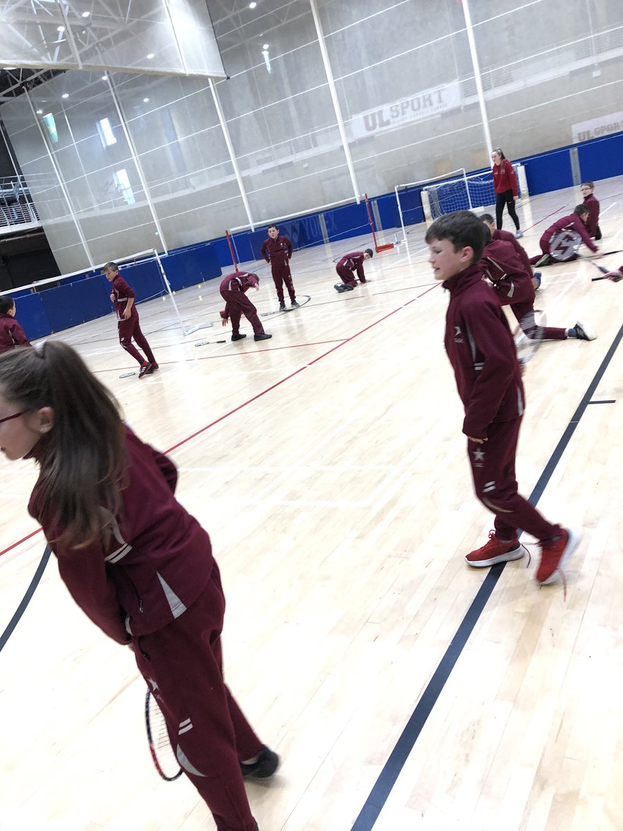sdcactiveschool's tweet photo. 5th class had an amazing time at the badminton blitz in UL today organised by Limerick Sports Partnership. https://t.co/t4XvokJkzg