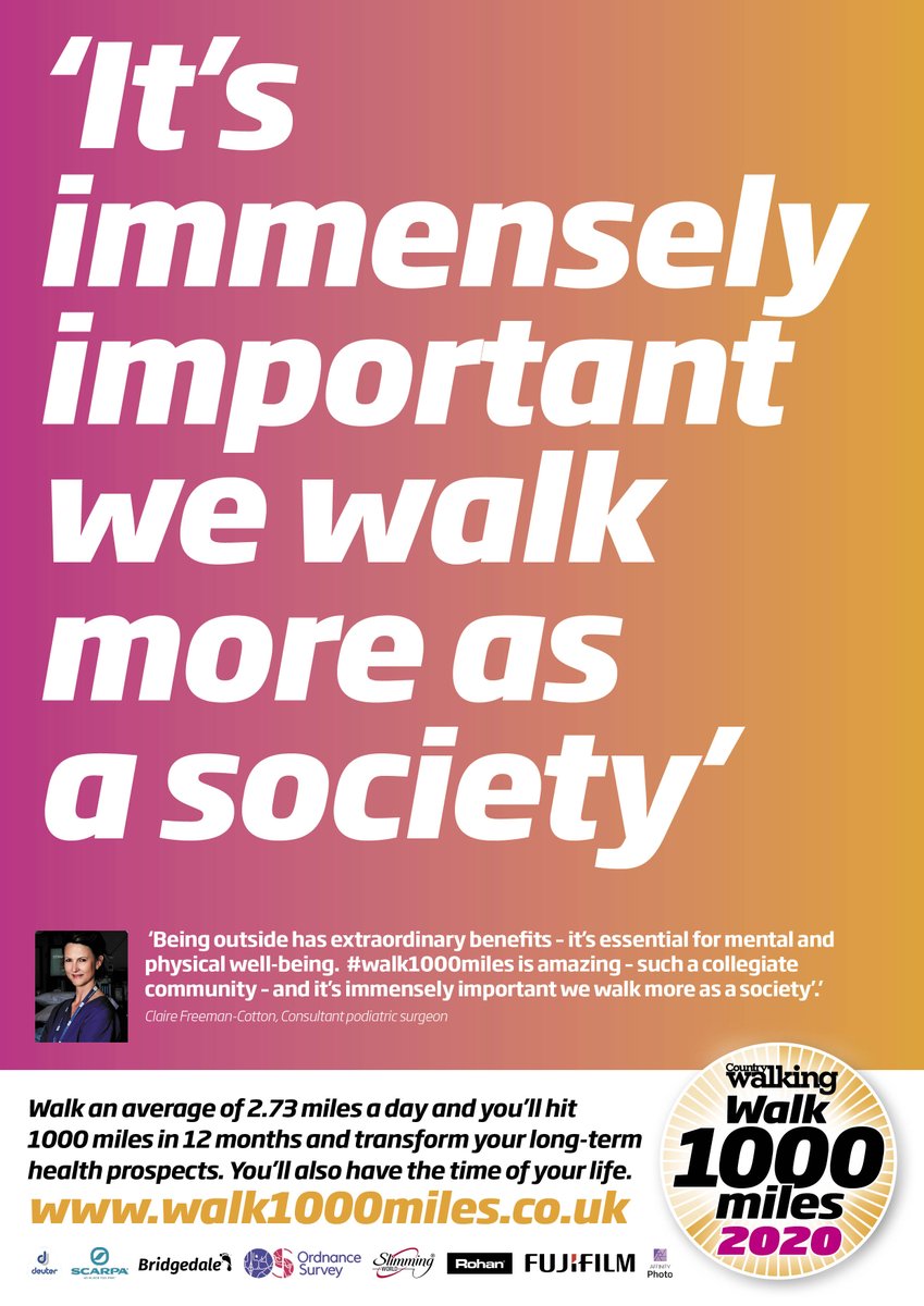 It's also important we have a great time doing it. walk1000miles.co.uk #walk1000miles