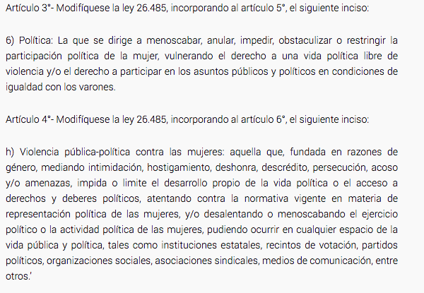 soyingridbeck's tweet photo. Hoy en el @boletin_oficial se publica la modificación de la ley 26.485 de Protección Integral a las Mujeres que incluye la violencia política como uno de los tipos de violencia machista. https://t.co/oarsJ34IM6