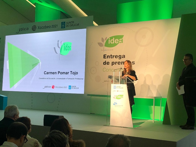 FPGalicia's tweet photo. Acto de entrega dos premios #eduemprende #Idea2019
#FPGalicia #FP #FormaciónProfesional https://t.co/dKlO5ka1xH