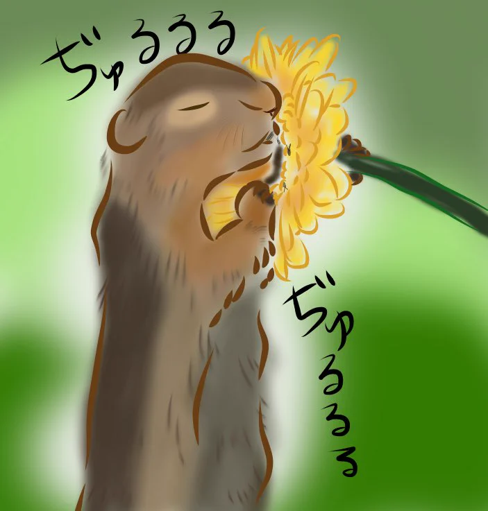 @marinamiries まるで虫のドリンクバーや〜 