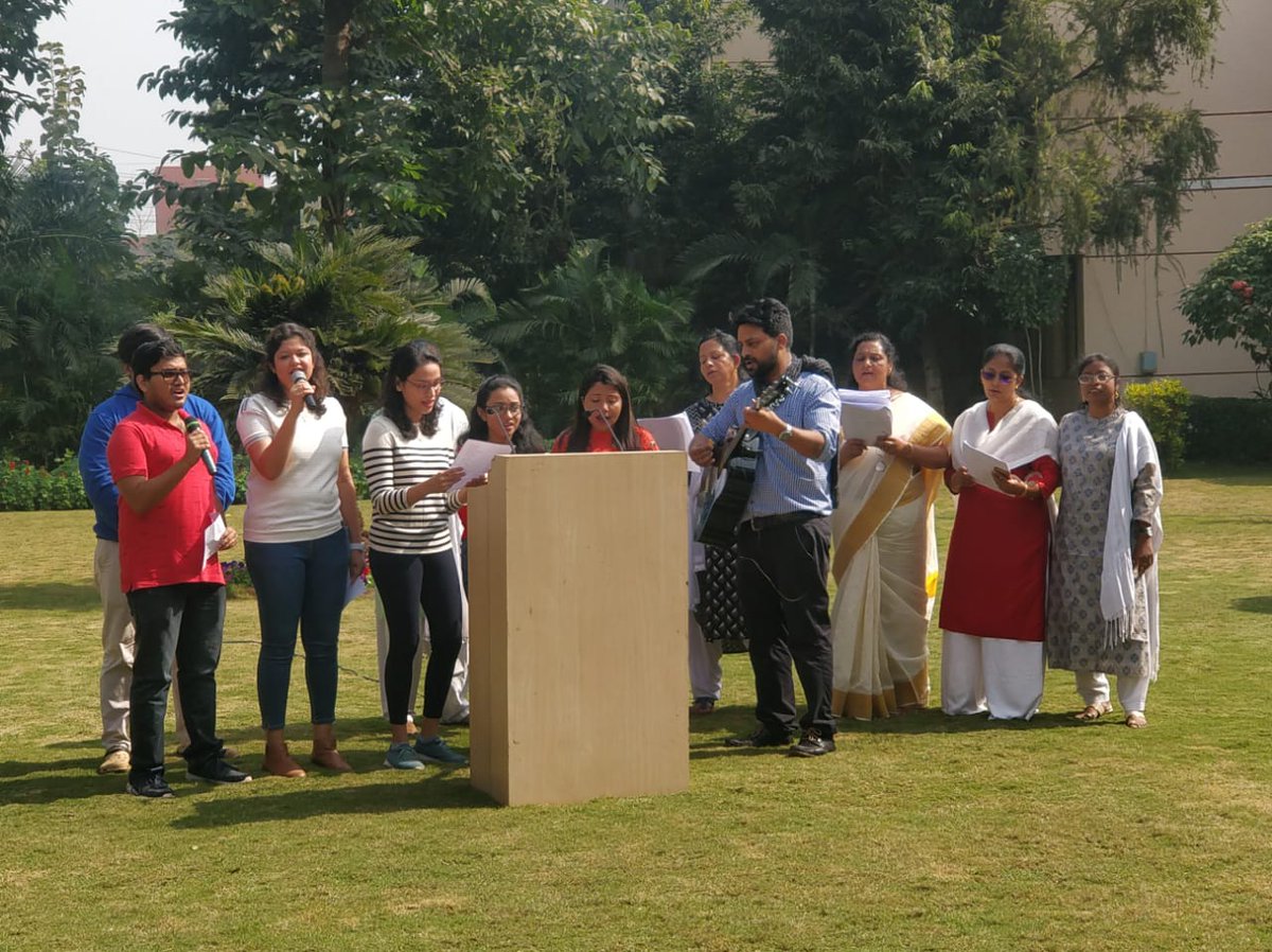 ximb_official's tweet photo. Christmas Celebration was organized on Friday, 20th December 2019 at XIMB Campus. May this Christmas you feel the warmth and love of your close friends and family with togetherness.
#MerryChristmas #TrueChristmasSpirit #Love #Warmth #Family #Friends #Togetherness #XIMB https://t.co/Qmu8Tt0EBu