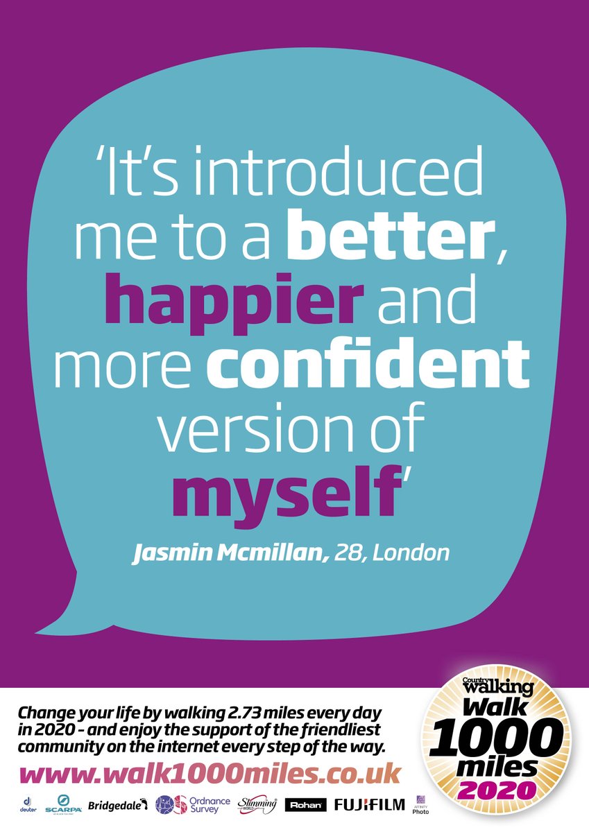 When was the last time you caught sight of your reflection and thought 'I'd like to be your friend'? walk1000miles.co.uk #walk1000miles