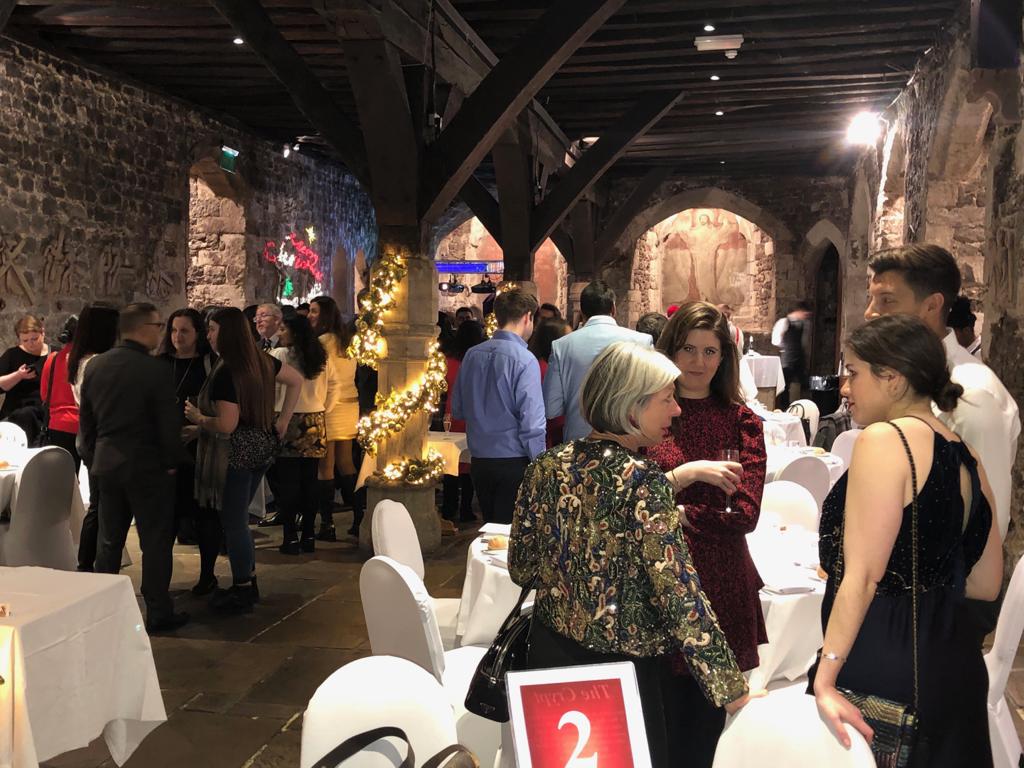 LSsolicitors's tweet photo. We celebrated Christmas in style at the Crypt last night, reflecting on a hugely successful and busy year. 

We'd like to give a massive thank you to the team for their hard work over the year and to @bleedingheartyd for hosting us! https://t.co/LyXcB5KK5I