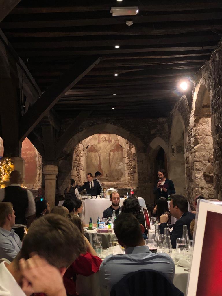 LSsolicitors's tweet photo. We celebrated Christmas in style at the Crypt last night, reflecting on a hugely successful and busy year. 

We'd like to give a massive thank you to the team for their hard work over the year and to @bleedingheartyd for hosting us! https://t.co/LyXcB5KK5I