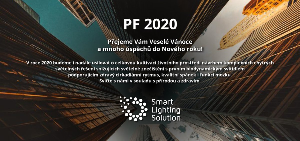 SmartLightingS1's tweet image. Přejeme vám i vaší rodině pohodové Vánoce a úspěšný vstup do Nového roku 2020.

#pf #pf2020 #smartlightingsolution #newyear #smartcity #smartcities #iot