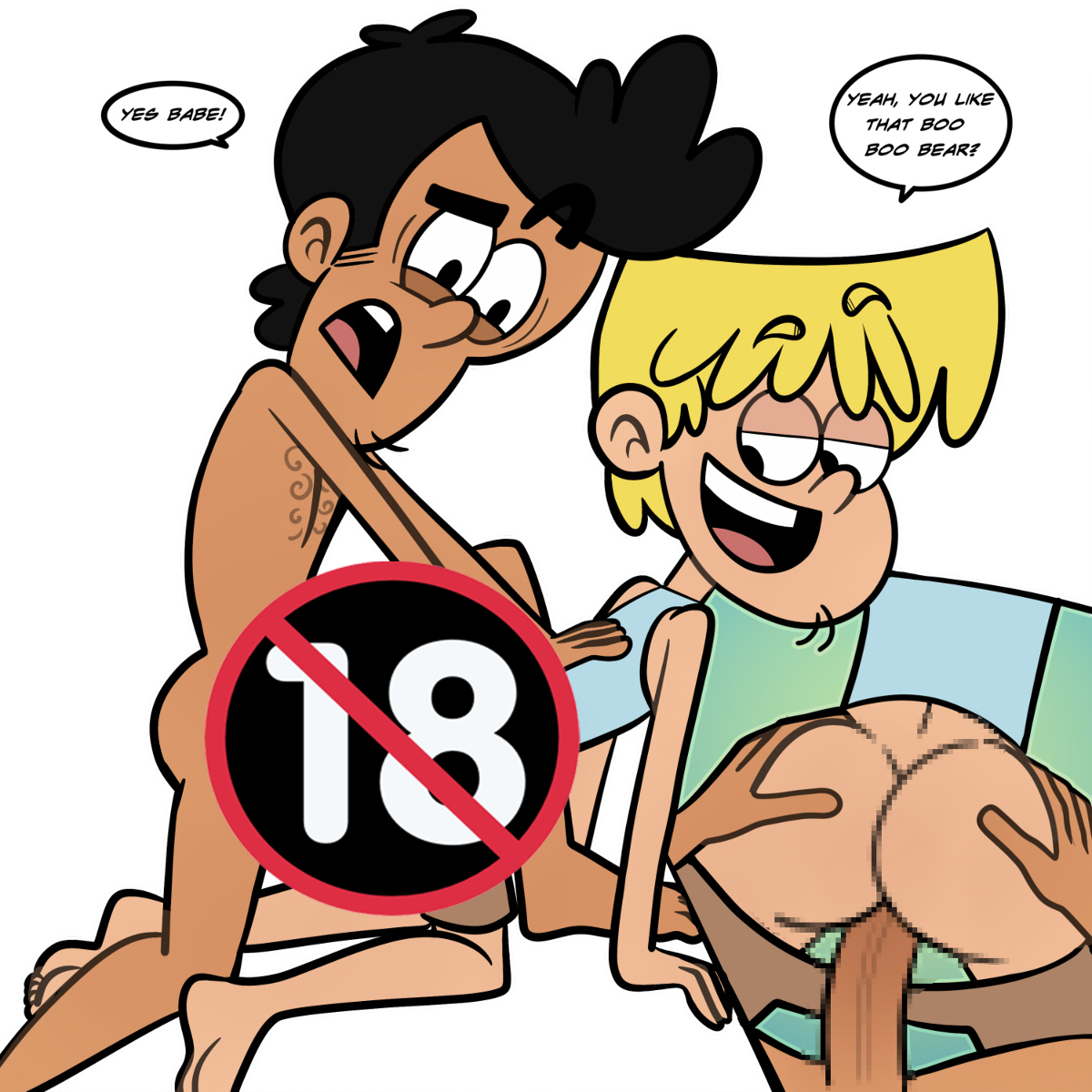 iyumiblue's tweet photo. [R-18] Bobby and Loki #Loki_Loud #The_Loud_House #nickelodeon https://t.co/UfVIXXOjIE https://t.co/gxTzyjrKhD