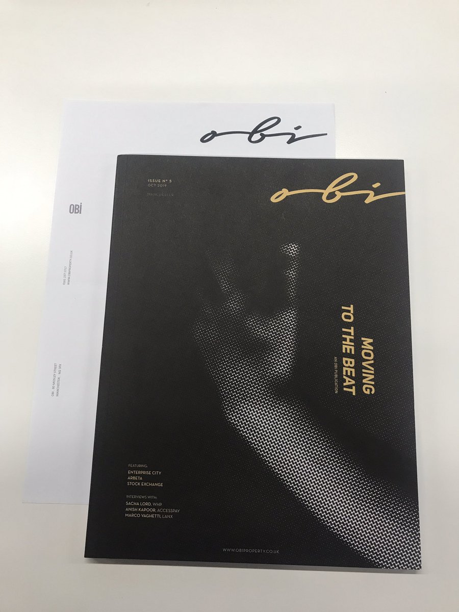 A big thank you to <a href="/OBIProperty/">OBI</a> for sending us their 5th edition of the OBI Journal. 
Have you got your copy?
