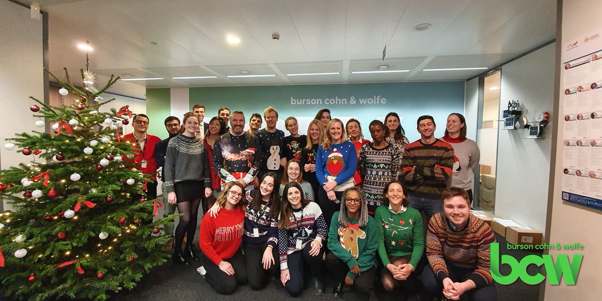 #TB last Friday, our BCW Brussels office celebrated #XmasJumperDay 🎄 
Our proceeds this year will be going to charity <a href="/Restoducoeur/">Les Restos du Coeur de Belgique</a> ✨