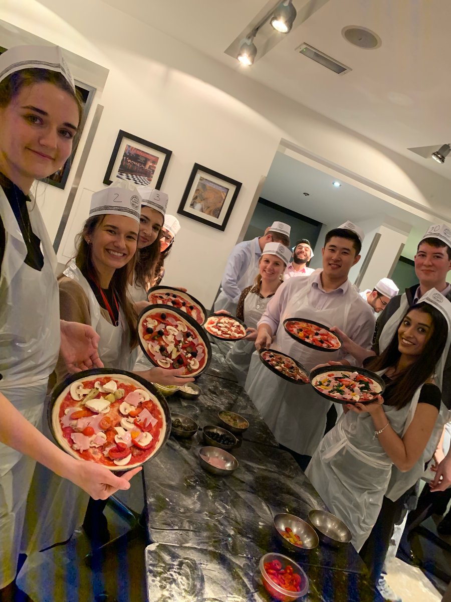 Our winter vacation scheme students had a great evening learning how to make pizza! Check out the photos below to see how they got on and all the different toppings! #FridayFeeling #ProgressWithPurpose