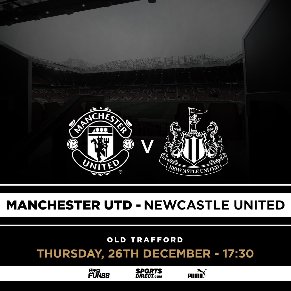 NUFC's tweet photo. IT'S MATCHDAY! ⚽️

Newcastle United face @ManUtd in the @premierleague at Old Trafford this evening (5.30pm kick-off). #NUFC https://t.co/tCmW47xzRB