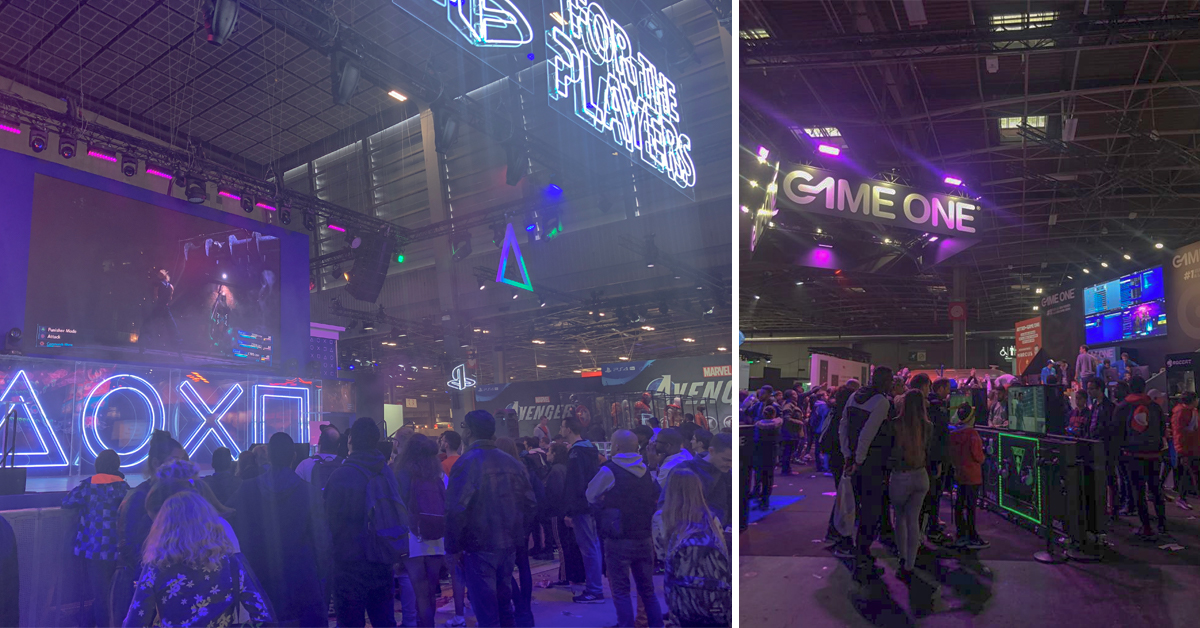 COMDRP's tweet photo. Retour sur la #ParisGamesWeek 2019 : nouveautés #gaming, #eSport, Cosplay, veille concurrentielle… Un beau programme que l’équipe COMDRP n’aurait manqué sous aucun prétexte ✨ https://t.co/TBeGJeD91c
