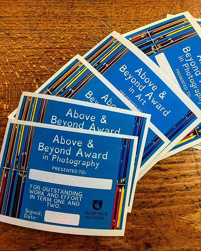 oldfield_AT's tweet photo. Our Above &amp; Beyond Certificates have been sent out this week. Students that have been awarded these will receive them in the post next week. Well done to everyone that gets one. .
The certificate recognises all the hard work you have out into your art an… https://t.co/QxDQ3IhYR0 https://t.co/I4t1d4wH72