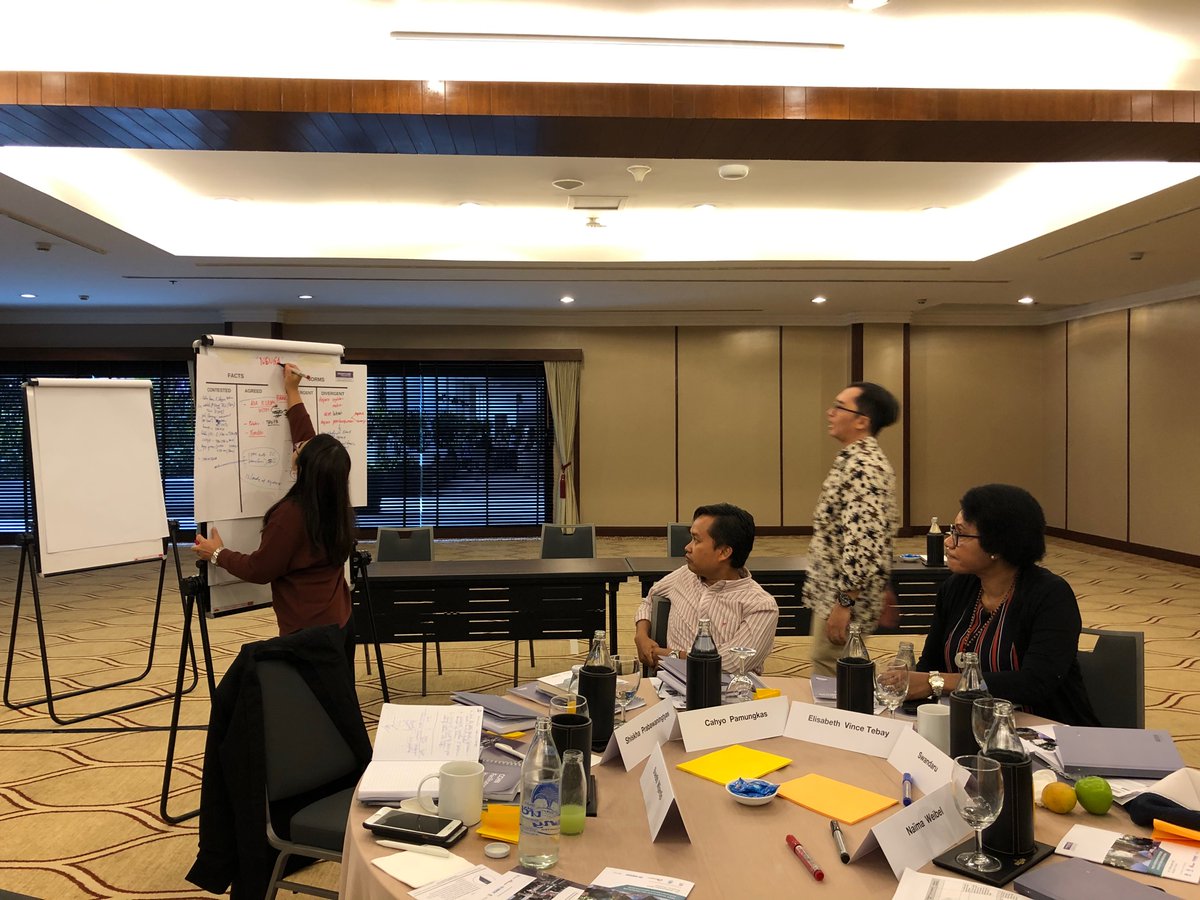 frontline_nego's tweet photo. Still from Bangkok 🇹🇭 we just closed the year 2019 today with a tailored two-day Workshop on Humanitarian Negotiation with academia and practitioners from Indonesia. See you at CCHN learning and peer exchange events in 2020 👉 https://t.co/f1idOXg7P2 https://t.co/ele3PLBSKw