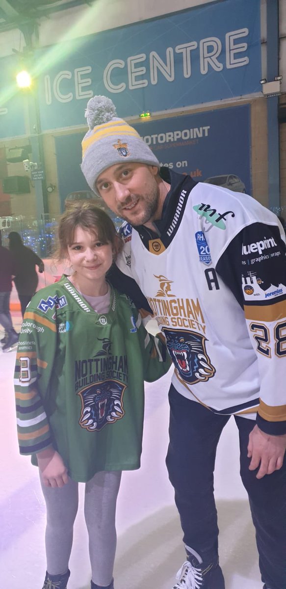 Fab time skating with the #Panthers