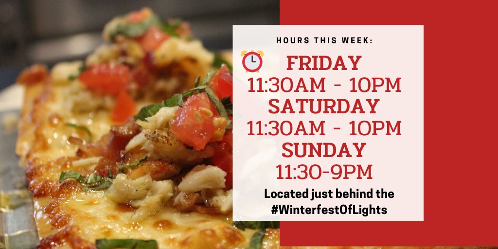 SquarzPizza's tweet photo. There will be a lot of shopping this weekend! Stop by to warm up and enjoy a homemade meal!

#squarzpizza #pizza #glutenfree #ocmd #oceancitymd #oceancitymdrestaurants #bethanybeach #fenwick #fenwickisland #winterfestoflights https://t.co/UFcVi0bFXV