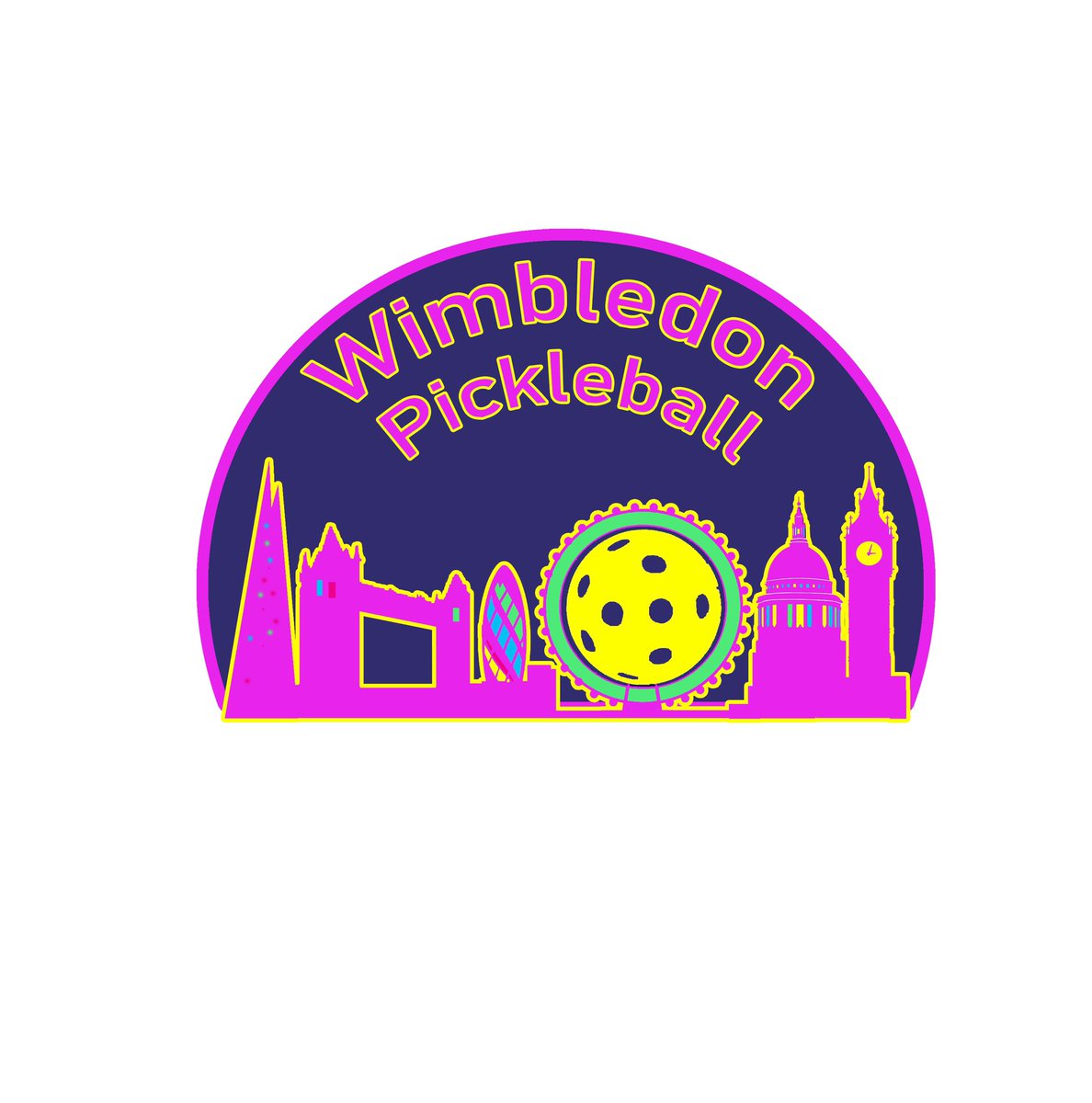 WimPickleball's tweet photo. We wish everyone a Merry Christmas and Happy New Year!🎄🎁🎉🎄
.
After months of hard work we hope you like our new logo 🔥😍
.
Thank you to @PaintsPylons for helping us design our amazing logo! 
.
#Christmas #NewYear #Festive #Logo #WimbledonPickleball #Sport #Pickleball https://t.co/183PU2WlW7