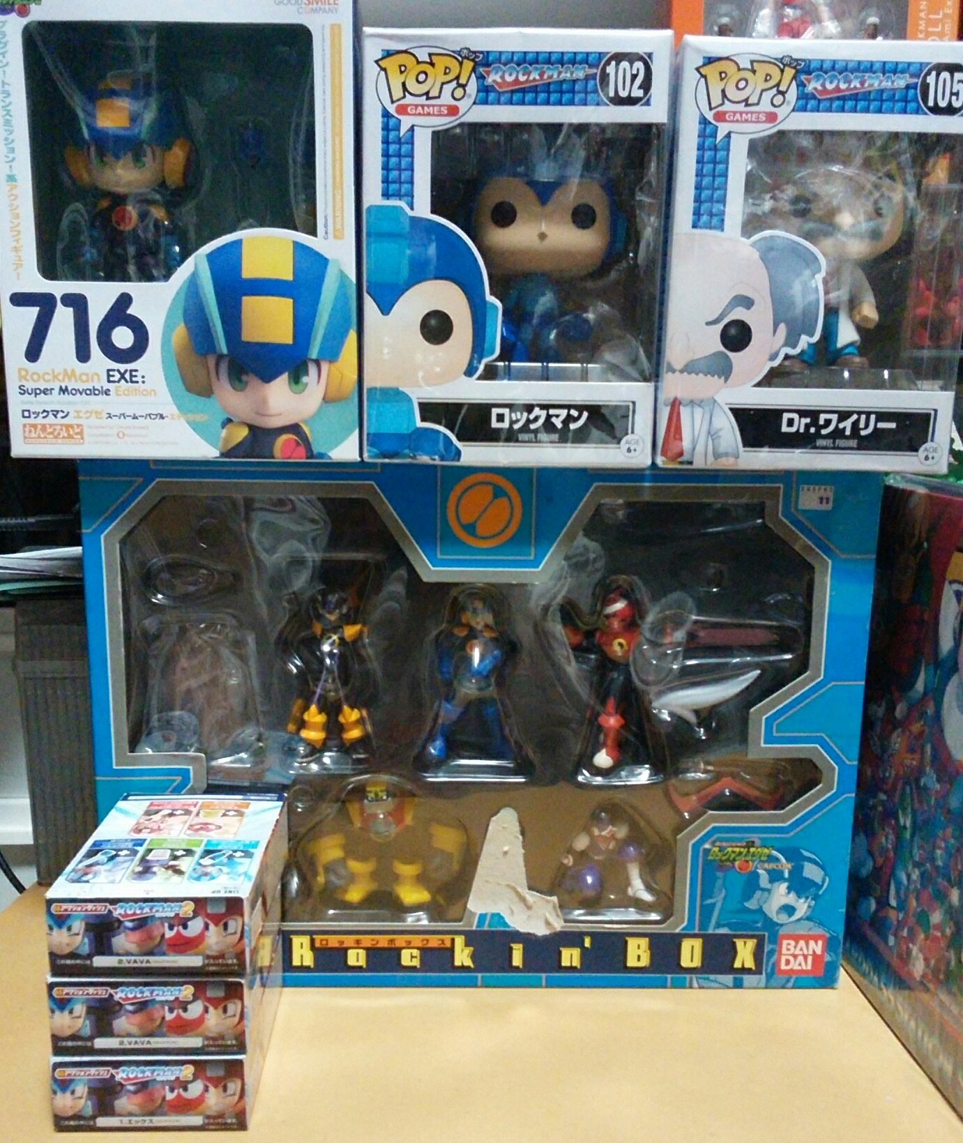 ロックマンエグゼ ロッキン フィギュア コンプ品
