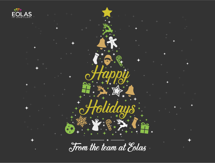 EolasInt's tweet image. #HappyHolidays from the team @EolasInt 🎄