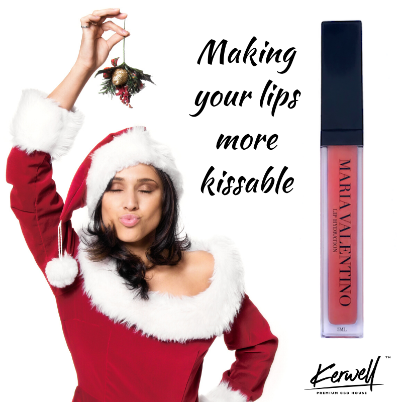 KerwellCBD's tweet photo. Go ahead and pucker up! 
The Lip Hydration by @MariaValentino is made with only premium botanical ingredients featuring full spectrum CBD, synergy boosting terpenes, and the powerful reishi mushroom spore oil.  

#cbdbeauty #mariavalentino #liphydration #kerwell #elevateyou https://t.co/2aUhMmywSM