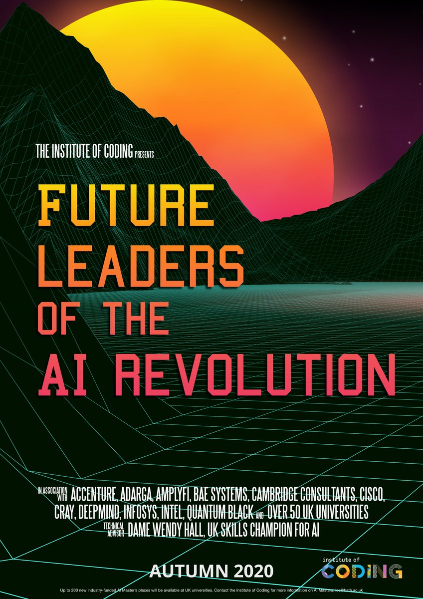 It is a period of revolution

#AI is transforming industries everywhere

In the UK, demand grows for AI SKILLS and ETHICS in this field

Major corporations have joined forces to meet the demand and boost the numbers of AI leaders

Join the AI Revolution... bit.ly/35Nga6M