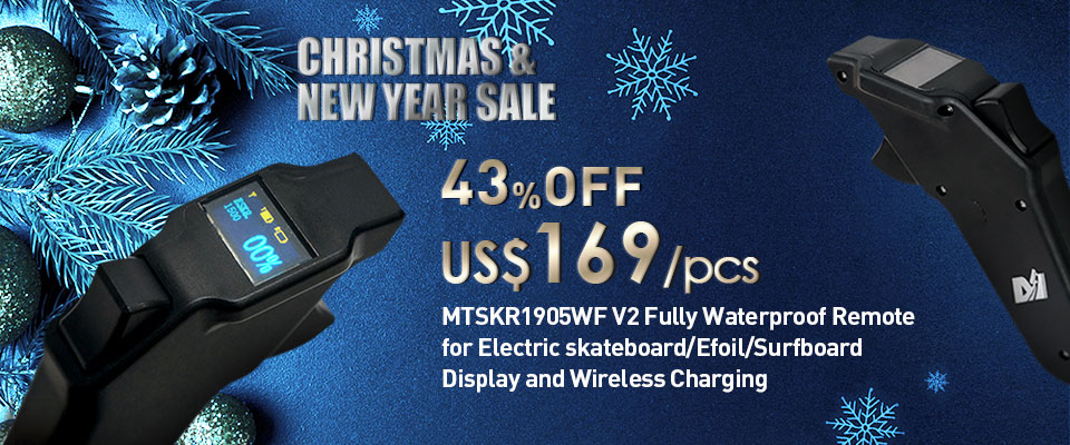 AMaytech's tweet image. Maytech Christmas and New Year sale begins! Waterproof surfboard kit, MTI65162 motor and 300A ESC, waterproof 1905WF remote, 6396 190KV motor, superfoc6.8.
#electricsurfboard #sportboats #firefightingrobots #fightingrobot #fightingrobots #robot #Battlerobots #Electricskateboard