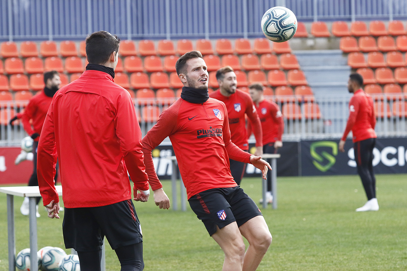 Saúl sigue siendo un fijo para Simeone (Foto: ATM).