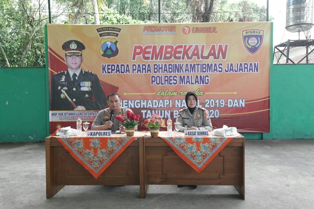 *APEL BESAR BHABINKAMTIBMAS JAJARAN POLRES MALANG DALAM RANGKA PENINGKATAN KEMAMPUAN &amp; PENGECEKAN SARPRAS RANMOR BHABINKAMTIBMAS MENGHADAPI NATAL 2019 DAN TAHUN BARU 2020*