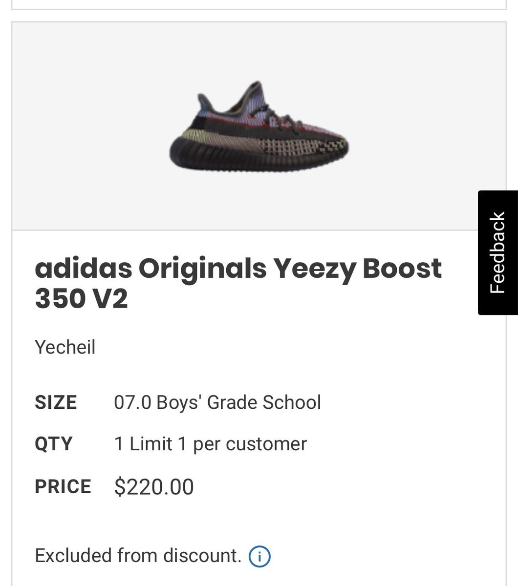 Adidas Yeezy Boost 350 V2 Yecheil Non