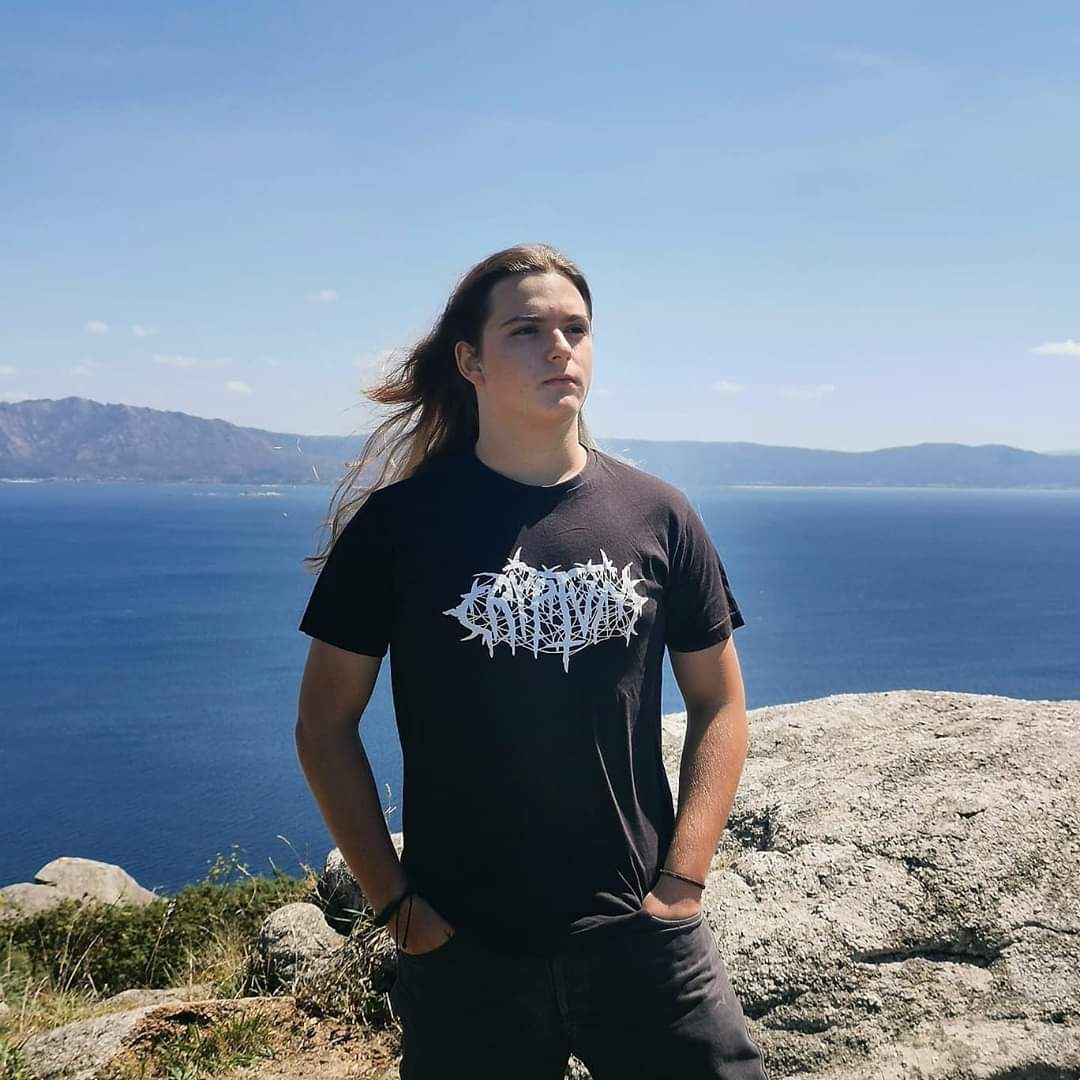 Cryptumofficial's tweet photo. Our guitarist @davidmpissarro bringing Cryptum to the end of the world.
.
.
#santiagodecompostela #finisterra #fisterra #cryptum #brutalblackeneddeathmetal #blackenedbrutaldeathmetal #brutaldeathmetal #blackeneddeathmetal #deathmetal #blackmetal #metal https://t.co/GWCIhB6Zxa