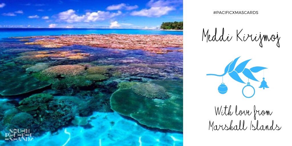 PacTourismOrg's tweet image. The #PacificOcean is filled with beautiful coral. This #Christmas go explore the coral sea life of #BokolapIsland in the Marshall Islands. Meddi Kirijmoj! #PacificXmasCards #SpeakPacific Pic via Travel Tour