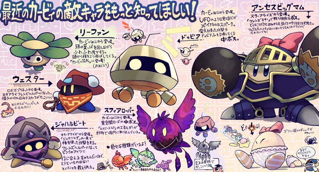 8 3 على تويتر 最近のカービィの敵キャラをもっと知って欲しい その2 8 3 على تويتر 最近のカービィの敵キャラをもっと知って欲しい その2