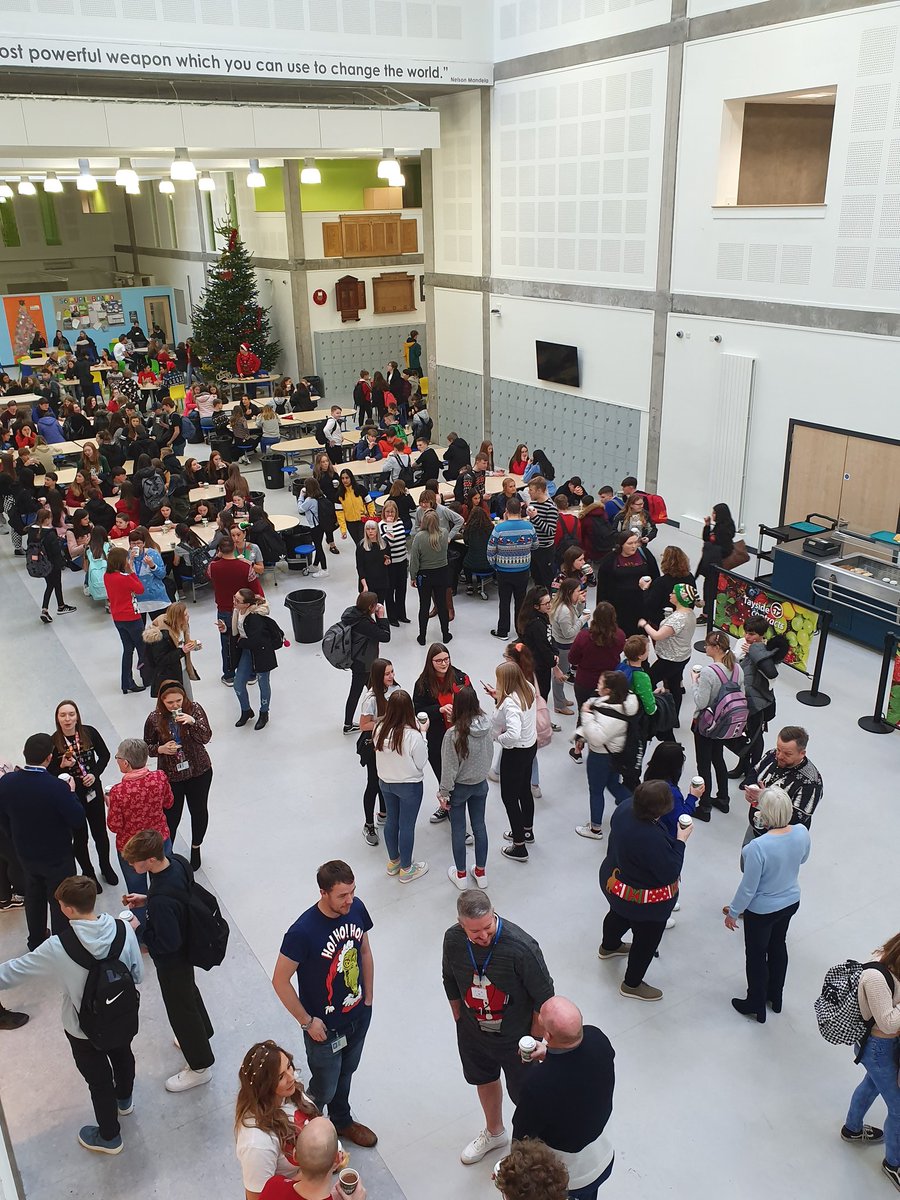 ForAcad's tweet image. Whole school pupil and staff @pauldixtweets Hot Chocolate Friday and Ceilidh to finish the term. Have a fantastic Christmas and see you in the new decade #FORopportunitiesforall