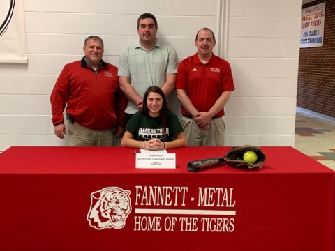 FMTigers's tweet photo. Congrats to Jade Rhodes!  Jade signed with Hagerstown Community College to play softball! https://t.co/6HzlXJGfsn